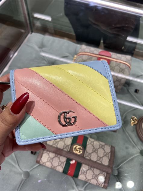 pastel gucci wallet|gucci pocket wallet.